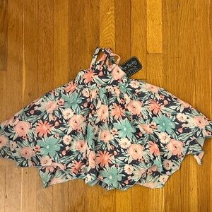Floral Halter Dress